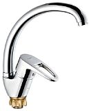 Купить смеситель для кухни 8g4-a180 kw белый, g-lauf . в Иваново магазин сантехники Суперстрой