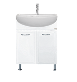 Купить тумба гретта - 60 прямая + б/к , misty. в Иваново магазин сантехники Суперстрой