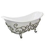 Купить кованная подставка для ванны скарлетт, патина, эст в Иваново магазин сантехники Суперстрой