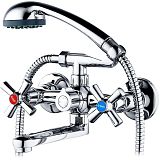 Купить смеситель для ванны с душем qmt3-a827, g-lauf. в Иваново магазин сантехники Суперстрой