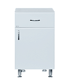 Купить тумба люси-40 напольная белая, правая, без б/к, misty. в Иваново магазин сантехники Суперстрой