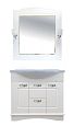 Купить тумба эльбрус-80 белая + рак. эльбрус-80, misty. в Иваново магазин сантехники Суперстрой