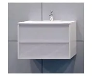 Купить тумба калипсо-70,2ящика,3d белая +раковина слим-70,stella polar. в Иваново магазин сантехники Суперстрой