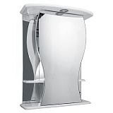 Купить зеркало-шкаф карина-60 левое, свет, misty. в Иваново магазин сантехники Суперстрой