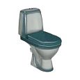 Купить компакт-унитаз премьер зеленый,rosa. в Иваново магазин сантехники Суперстрой