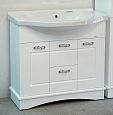 Купить тумба эльбрус-80 белая + рак. эльбрус-80, misty. в Иваново магазин сантехники Суперстрой