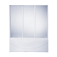 Купить штора для ванны 1,70*1,45 ахин стекло (3 ств.) bas в Иваново магазин сантехники Суперстрой