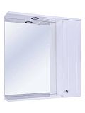 Купить зеркальный шкаф бриз-70 п, 1 дв., белый, sanstar в Иваново магазин сантехники Суперстрой