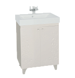 Купить тумба вирджиния (бабочка) - 60 ,прям.ваниль, misty. в Иваново магазин сантехники Суперстрой