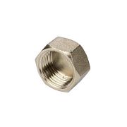 Купить заглушка никель 3/4 внутренняя резьба, китай в Иваново магазин сантехники Суперстрой
