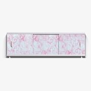 Купить экран д/ванны пвх 1,5м нежно-розовый мрамор, оптима. в Иваново магазин сантехники Суперстрой