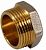 Купить заглушка латунь 1 1/4 наружняя,китай в Иваново магазин сантехники Суперстрой