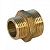 Купить ниппель  латунь 1/4 * 1/2,китай. в Иваново магазин сантехники Суперстрой