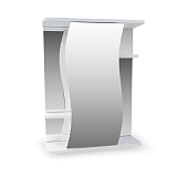 Купить зеркало-шкаф лилия-55 без света, aqualine. в Иваново магазин сантехники Суперстрой