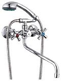 Купить смеситель для ванны с душем qmt7-à722,g-lauf. в Иваново магазин сантехники Суперстрой