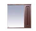 Купить зеркало - шкаф вояж - 70 прав. коричневый,misty. в Иваново магазин сантехники Суперстрой