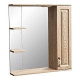 Купить зеркало-шкаф кармела-75/с карпатcкая ель,stella polar. в Иваново магазин сантехники Суперстрой