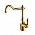Купить смеситель king 77044-3 кухня ф40 боковой gold,kaiser в Иваново магазин сантехники Суперстрой