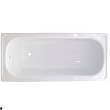 Купить ванна стальная antika (1,5мм)  170*70*35,5 с рантом (с опорой), белая орхидея, виз. в Иваново магазин сантехники Суперстрой