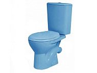 Купить компакт-унитаз орион голубой , santeri. в Иваново магазин сантехники Суперстрой