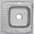 Купить мойка накладная 60*60 (0,8мм) правая, melana. в Иваново магазин сантехники Суперстрой