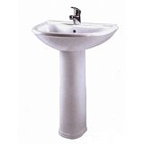 Купить раковина на пьедестале престиж-63 белая, старый оскол. в Иваново магазин сантехники Суперстрой