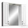 Купить зеркало-шкаф кармела-85/с,ольха белая,stella polar. в Иваново магазин сантехники Суперстрой