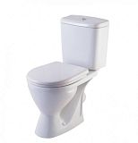 Купить компакт-унитаз вега белый, микролифт, rosa. в Иваново магазин сантехники Суперстрой