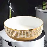 Купить раковина mln t4003-g2(золото), melana. в Иваново магазин сантехники Суперстрой