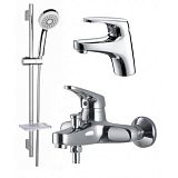 Купить комплект для ванной (55011+55022+стойка ks-110) county 5500k,kaiser в Иваново магазин сантехники Суперстрой