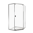 Купить душевое ограждение infiniti  shw-90-c-ch, bas. в Иваново магазин сантехники Суперстрой