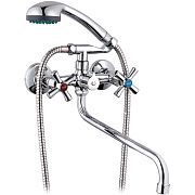 Купить смеситель для ванны с душем qmt7-а722, g-lauf. в Иваново магазин сантехники Суперстрой