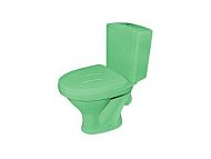 Купить компакт-унитаз  вест салатовый крап, santeri. в Иваново магазин сантехники Суперстрой
