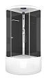 Купить душевая кабина domani spa simple high 90*90 с крышей вп пс в Иваново магазин сантехники Суперстрой