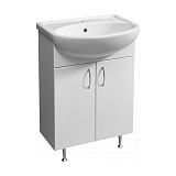 Купить тумба концепт-55 эко белый+раковина уют,stella polar. в Иваново магазин сантехники Суперстрой