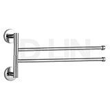 Купить вешалка поворотная двойная d253100, d-lin. в Иваново магазин сантехники Суперстрой