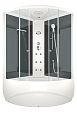 Купить душевая кабина domani vitality high 120*120 вп пс-черные задние стенки в Иваново магазин сантехники Суперстрой