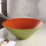 Купить раковина mln-t4006-в8+в3(салатово-красна),  melana. в Иваново магазин сантехники Суперстрой