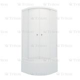 Купить душевой угол лен б 90*90,вп,бел,тритон. в Иваново магазин сантехники Суперстрой