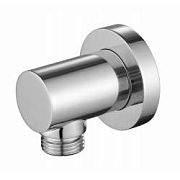 Купить настенный кронштейн 0053 для соединения  душевого шланга (круг),kaiser в Иваново магазин сантехники Суперстрой