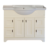 Купить тумба напольная ватикан -105, слоновая кость, misty в Иваново магазин сантехники Суперстрой