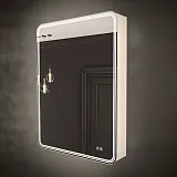 Купить зеркало-шкаф аксель 500*800с, левое,элит,сенсор,stella polar. в Иваново магазин сантехники Суперстрой