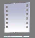 Купить зеркало эллада-75 с полочкой , свет misty. в Иваново магазин сантехники Суперстрой