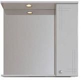 Купить зеркальный шкаф июнь-70 п, 1/дв., белый, sanstar в Иваново магазин сантехники Суперстрой