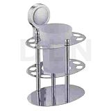 Купить держатель для з/щеток и пасты со стаканом d214300, d-lin. в Иваново магазин сантехники Суперстрой