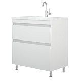 Купить тумба алабама-60 z2 белая+рак., corozo. в Иваново магазин сантехники Суперстрой