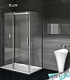 Купить душевое ограждение galaxy wtw-120-c-ch,  bas в Иваново магазин сантехники Суперстрой
