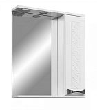 Купить зеркало-шкаф ванда-60/с белый,stella polar. в Иваново магазин сантехники Суперстрой