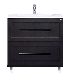 Купить тумба марта-80 венге + раковина evva-80 , misty. в Иваново магазин сантехники Суперстрой