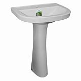 Купить раковина на пьедестале pro белая, воротынск в Иваново магазин сантехники Суперстрой